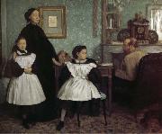 Edgar Degas Belini Family painting